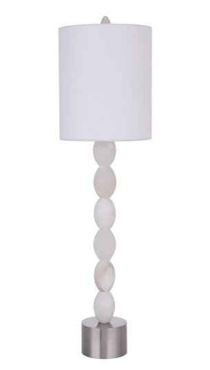 One Light Table Lamp in Brushed Nickel (90|180083)