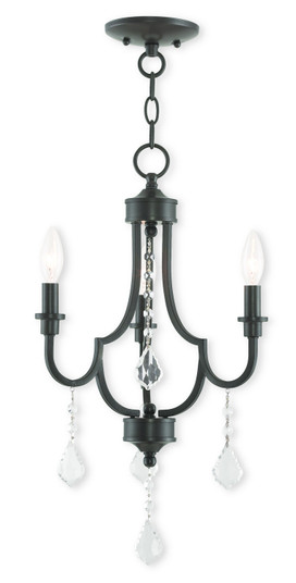 Glendale Three Light Mini Chandelier in English Bronze (107|40883-92)