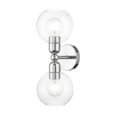 Downtown Two Light Vanity Sconce in Polished Chrome (107|16972-05)