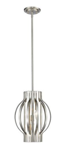 Moundou Three Light Pendant in Brushed Nickel (224|436-12BN)