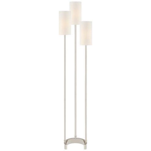 Aimee Three Light Floor Lamp in Polished Nickel (268|SK 1550PN-L)