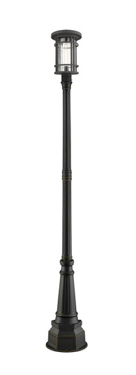 Jordan One Light Outdoor Post Mounted Fixture in Oil Rubbed Bronze (224|570PHB-564P-ORB) Jordan One Light Outdoor Post Mounted Fixture in Oil Rubbed Bronze (224|570PHB-564P-ORB)
