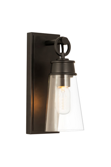 Wentworth One Light Wall Sconce in Matte Black (224|2300-1SS-MB)