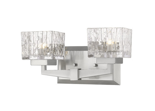 Rubicon LED Vanity in Brushed Nickel (224|1927-2V-BN-LED)