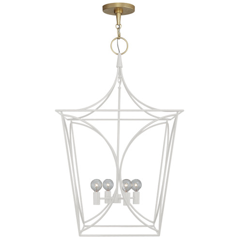 Cavanagh Four Light Lantern in Light Cream (268|KS 5145LC/G)