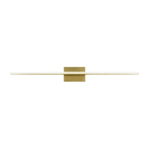 Span LED Bath in Plated Brass (182|700BCSPANB4BR-LED930)