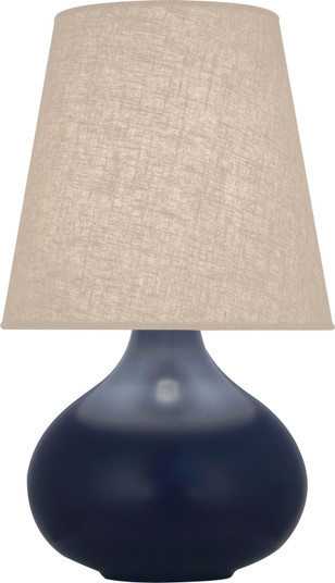 June One Light Accent Lamp in Matte Midnight Blue Glazed Ceramic (165|MMB91)