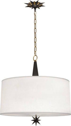 Cosmos Three Light Pendant in Deep Patina Bronze w/Warm Brass (165|1023)