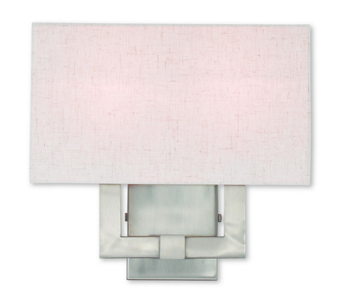 ADA Wall Sconces Two Light Wall Sconce in Brushed Nickel (107|52132-91)