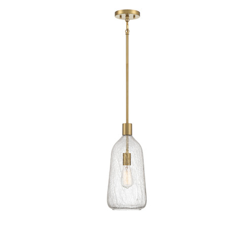 Adair One Light Pendant in Warm Brass (159|V6-L7-4801-1-322) Adair One Light Pendant in Warm Brass (159|V6-L7-4801-1-322)