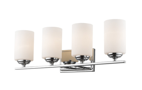 Bordeaux Four Light Vanity in Chrome (224|435-4V-CH)