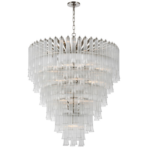 Lorelei LED Chandelier in Polished Nickel (268|JN 5253PN-CG)