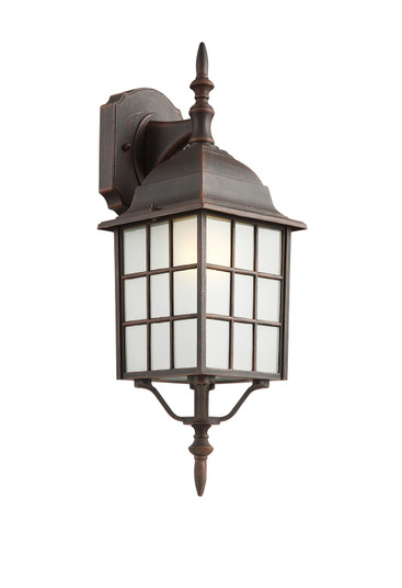 San Gabriel One Light Wall Lantern in Rust (110|4420-1 RT)