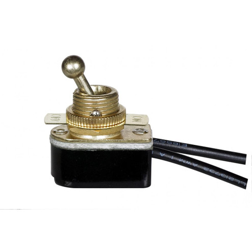 Toggle Switch in Brass Plated (230|80-1767)