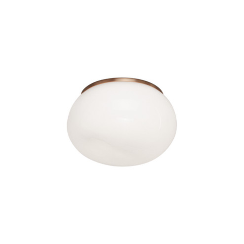 Gelasin One Light Flush Mount in Aged Gold Brass (423|M14001AGOP)