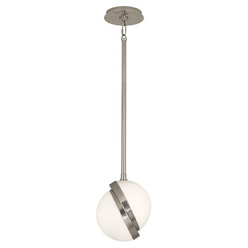 Michael Berman Brut One Light Pendant in Polished Nickel (165|S624)