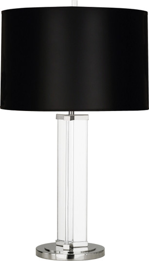 Fineas One Light Table Lamp in Clear Glass and Polished Nickel (165|S472B)