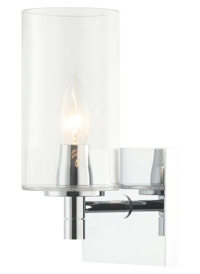 Candela One Light Wall Sconce in Chrome (423|S04901CHCL)