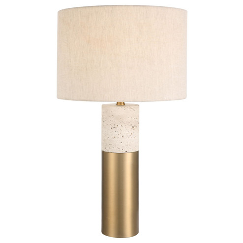 Gravitas One Light Table Lamp in Brushed Brass (52|30201-1)