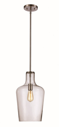 Dorsey One Light Mini Pendant in Brushed Nickel (110|PND-2152)