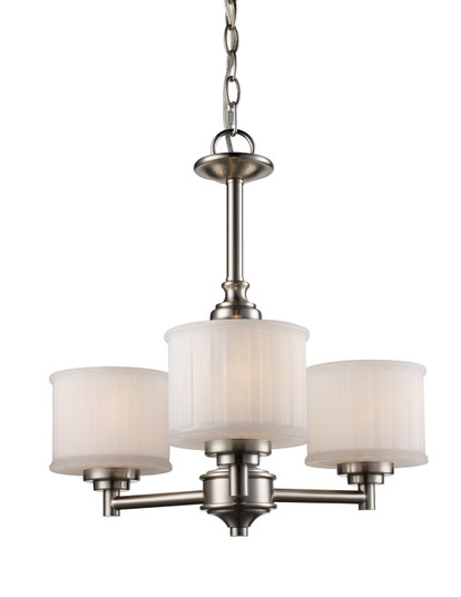 Cahill Three Light Chandelier in Brushed Nickel (110|70726 BN)