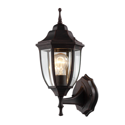 Ojai One Light Wall Lantern in Rust (110|4470 RT)