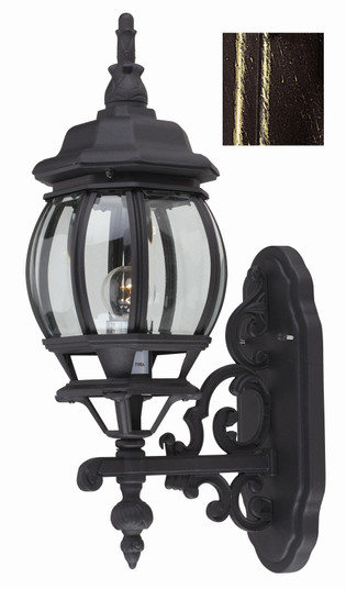 Francisco One Light Wall Lantern in Black Gold (110|4050 BG)