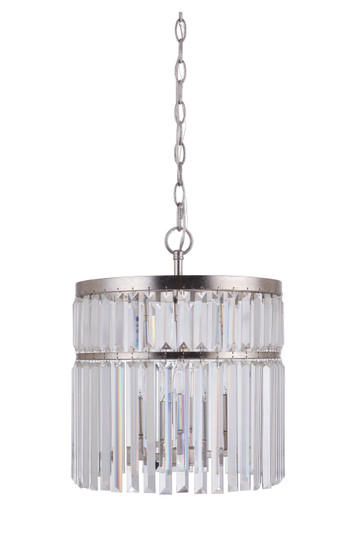 Cassie Four Light Pendant in Silver Leaf (90|390414)