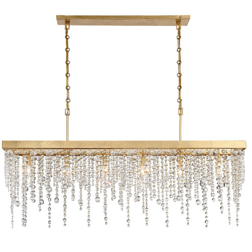 Winham Six Light Chandelier in Antique Gold (60|WIN-617-GA-CL-MWP)