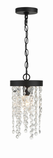 Winham One Light Pendant in Black Forged (60|WIN-610-BF-CL-MWP)