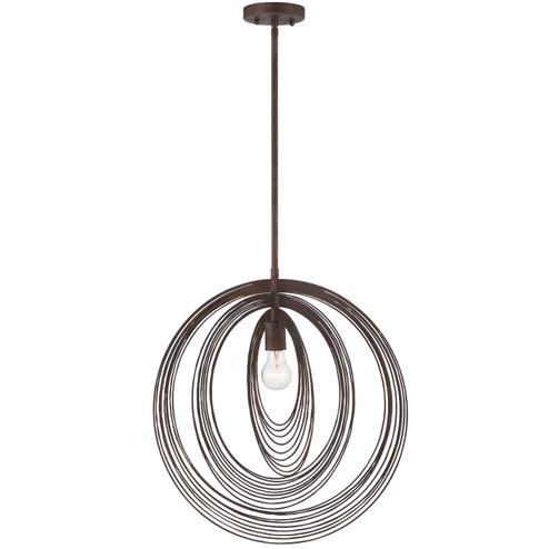Doral One Light Pendant in Forged Bronze (60|DOR-B7711-FB)