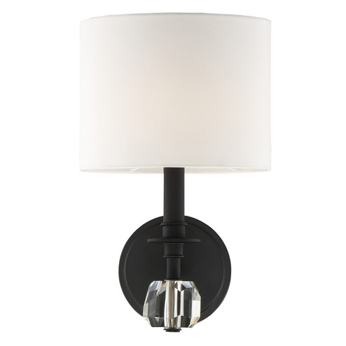 Chimes One Light Wall Sconce in Black Forged (60|CHI-211-BF)