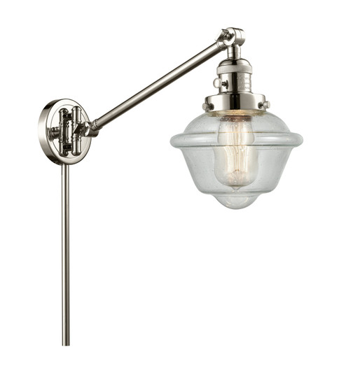 Franklin Restoration LED Swing Arm Lamp in Polished Nickel (405|237-PN-G534-LED)