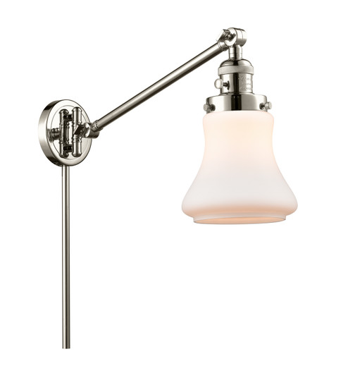 Franklin Restoration LED Swing Arm Lamp in Polished Nickel (405|237-PN-G191-LED)