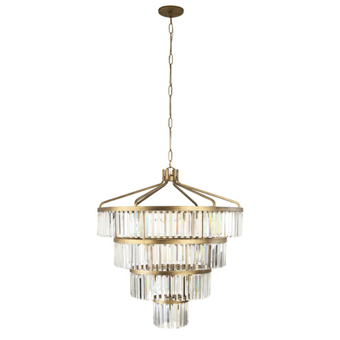 Social Club 19 Light Pendant in Havana Gold (137|297P19HG)