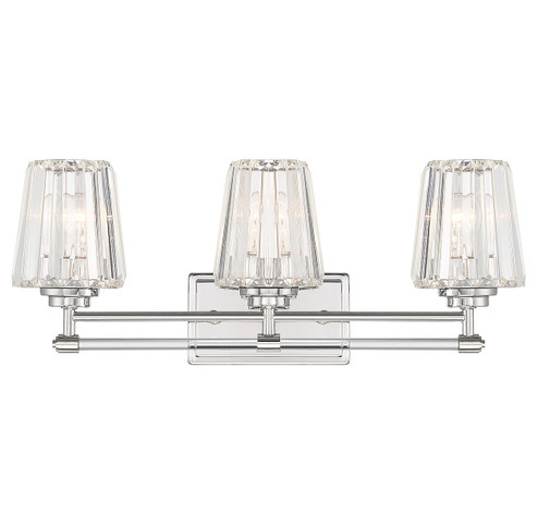 Garnet Three Light Bathroom Vanity in Polished Nickel (51|8-6001-3-109)