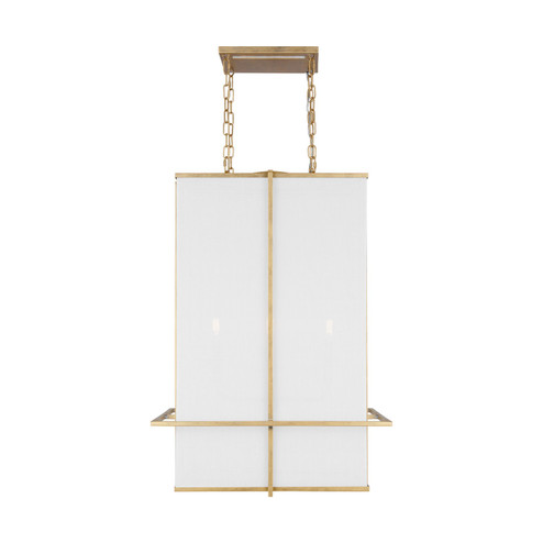 Dresden Four Light Chandelier in Coastal Gild (454|TFC1004CGD)