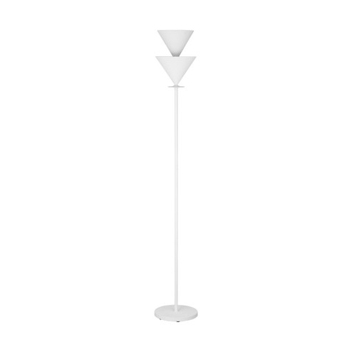 Cornet One Light Floor Lamp in Cast Plaster (454|LXT1001CPST1)