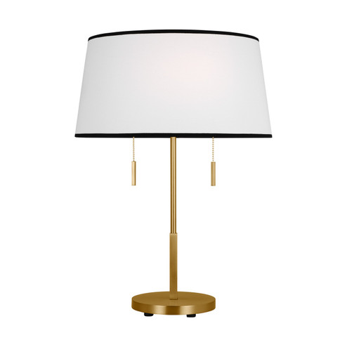 Ellison Two Light Desk Lamp in Burnished Brass (454|KST1132BBS1)