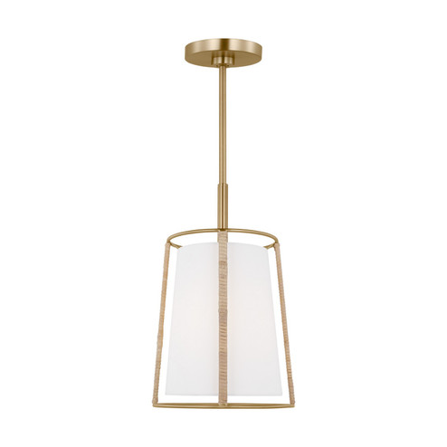 Cortes One Light Pendant in Satin Brass (454|DJP1011SB) Cortes One Light Pendant in Satin Brass (454|DJP1011SB)