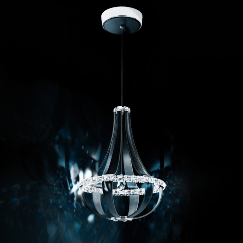 Crystal Empire LED LED Pendant in Grizzly Black (53|SCE110DN-LB1S)
