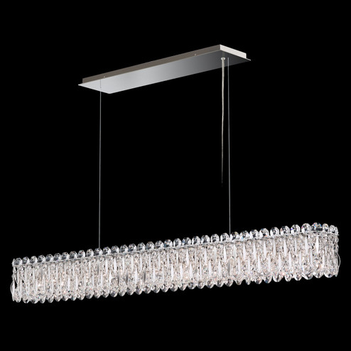 Sarella 11 Light Linear Pendant in Stainless Steel (53|RS8352N-401R)