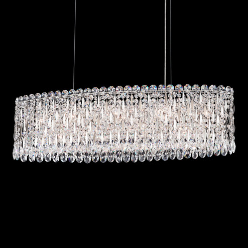 Sarella 12 Light Linear Pendant in Black (53|RS8340N-51H)