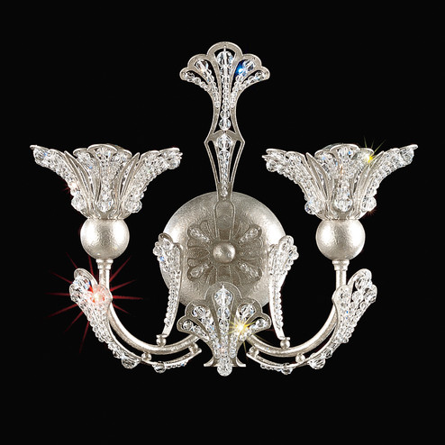 Rivendell Two Light Wall Sconce in Antique Silver (53|7855-48S)