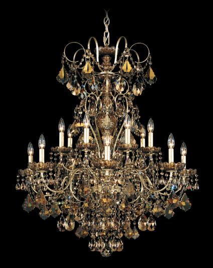 New Orleans 14 Light Chandelier in Antique Silver (53|3658-48S)