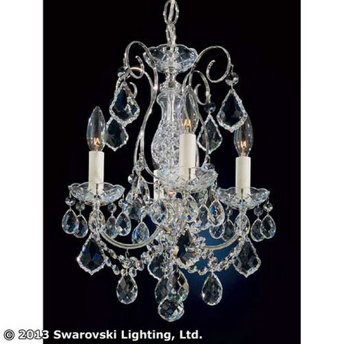 New Orleans Four Light Chandelier in Antique Silver (53|3648-48H)