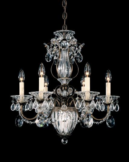 Bagatelle Seven Light Chandelier in Antique Silver (53|1246-48R)