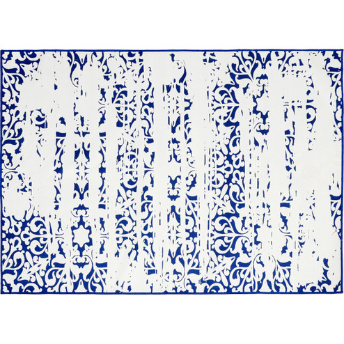 Maltese Rug in White,Blue (443|ROMAL-29821-58)