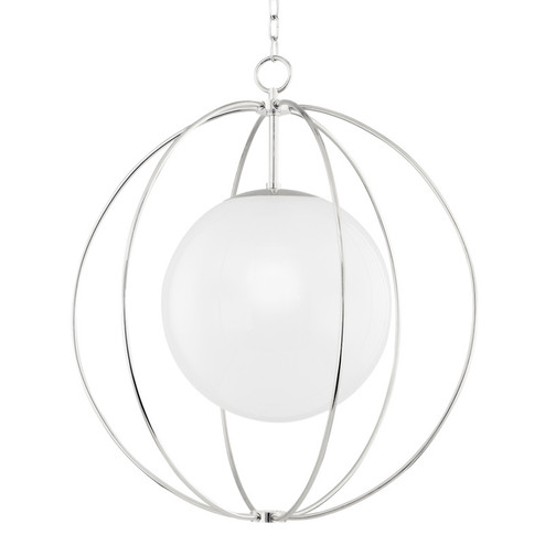 Lyla One Light Pendant in Polished Nickel (428|H500701L-PN)