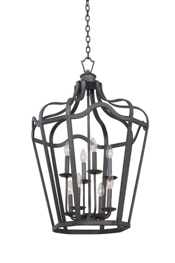 Livingston Eight Light Lantern in Charcoal (33|7415CL)